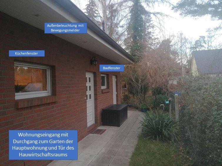 Wohnidyll In Zeuthen Bei Berlin Apartment Exterior photo